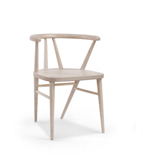 Hospitality Dining Betty Chair, with wooden seat